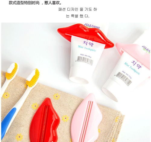新奇有趣，韓國(guó)卡通擠牙膏器 讓日常擠牙膏也變得充滿樂趣
